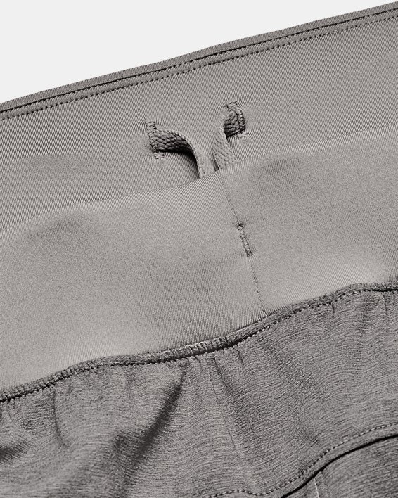 Women's UA Launch SW ''Go Long'' Shorts, Gray, pdpMainDesktop image number 5